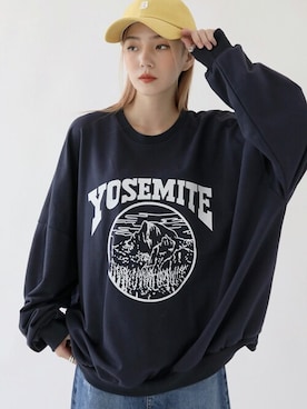 「韓国スタイル」｜UNE MANSIONさん（レディース・159cm）の秋コーディネート