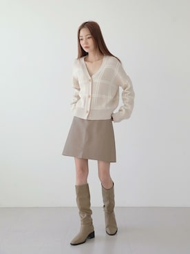 「韓国スタイル」｜UNE MANSIONさん（レディース・159cm）の秋コーディネート