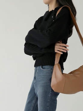 「韓国ファッション」｜UNE MANSIONさん（レディース・167cm）の秋コーディネート