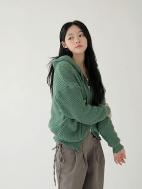 「韓国スタイル」｜UNE MANSIONさん（レディース・165cm）の秋コーディネート