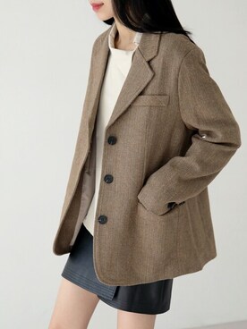 UNE MANSIONさん（レディース・167cm）の秋コーディネート