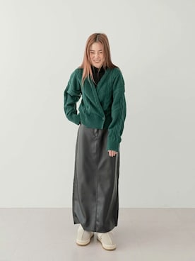 「韓国好きな人と繋がりたい」｜UNE MANSIONさん（レディース・159cm）の秋コーディネート