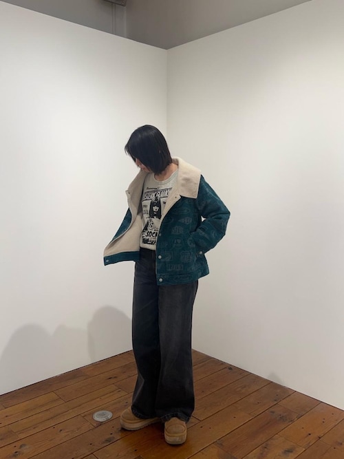 ヒステリックグラマー 総柄 モノグラム ブルゾン ジャージ ヒステリックグラマー モノグラム柄ブルゾン - メルカリ