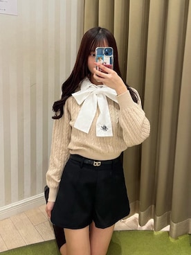 さおりさん（レディース・165cm）の冬コーディネート