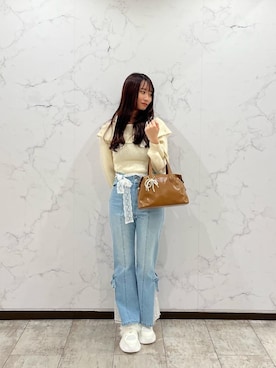 さおりさん（レディース・165cm）の冬コーディネート