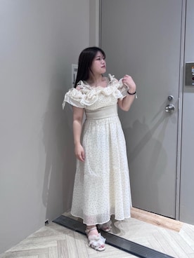 「ブルべ夏」｜マジェスティックレゴンエスパル仙台店スタッフさん（レディース・150cm）の夏コーディネート