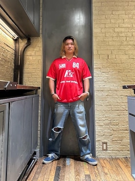 吉川修平さん（メンズ・175cm）の夏コーディネート