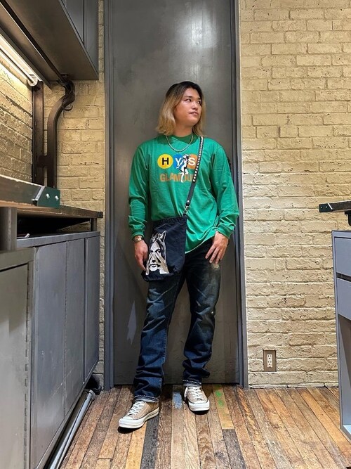 HYSTERIC GLAMOURルクア大阪店吉川修平さんのショルダーバッグを使った