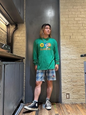 吉川修平さん（メンズ・175cm）の夏コーディネート