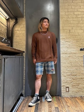 吉川修平さん（メンズ・175cm）の夏コーディネート