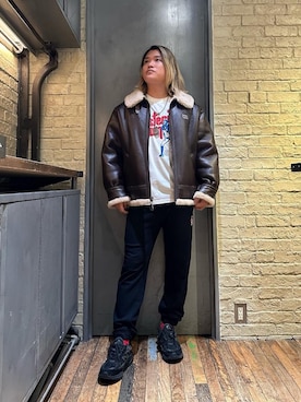 吉川修平さん（メンズ・175cm）の冬コーディネート