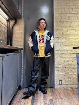 吉川修平さん（メンズ・175cm）の冬コーディネート