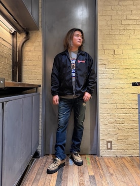 吉川修平さん(メンズ・175cm)の冬コーディネート