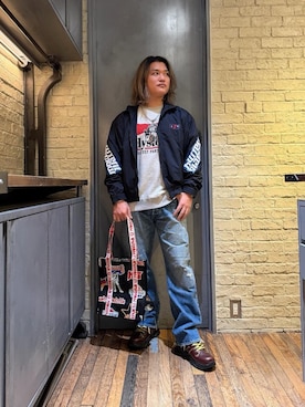 吉川修平さん（メンズ・175cm）の冬コーディネート