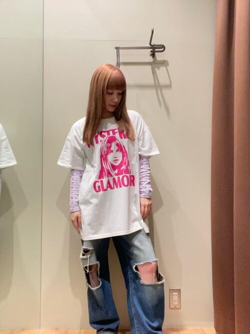 HYSTERIC GLAMOUR（ヒステリックグラマー）の「GIRL ARE CRAZY チビT