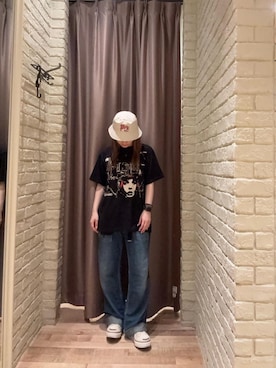 「HYSTERIC GLAMOUR」｜ヵさん（レディース・155cm）の夏コーディネート