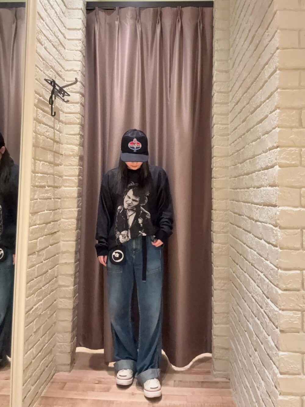 【ほぼ未使用】DYNAMITE ANGELワッペン オールメッシュキャップ HYSTERIC GLAMOUR - [購入は1人1点まで] DYNAMITE ANGELワッペン