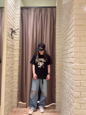 「HYSTERIC GLAMOUR（ヒステリックグラマー）のアイテム」を使った、ヵさん（レディース・155cm）の秋コーディネート