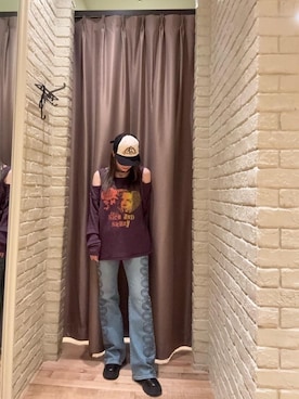 「HYSTERIC GLAMOUR（ヒステリックグラマー）のアイテム」を使った、ヵさん（レディース・155cm）の秋コーディネート
