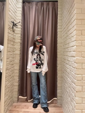 「HYSTERIC GLAMOUR（ヒステリックグラマー）のアイテム」を使った、ヵさん（レディース・155cm）の秋コーディネート