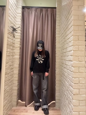 「HYSTERIC GLAMOUR（ヒステリックグラマー）のアイテム」を使った、ヵさん（レディース・155cm）の秋コーディネート