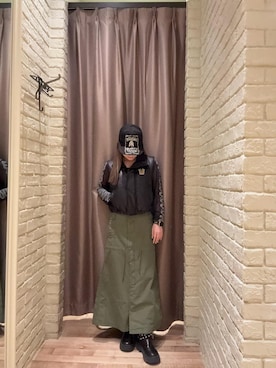 「HYSTERIC GLAMOUR（ヒステリックグラマー）のアイテム（ベスト）」を使った、ヵさん（レディース・155cm）の秋コーディネート