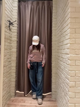 「アイテム（その他アウター、その他）」を使った、ヵさん（レディース・155cm）の秋コーディネート