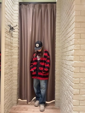 「HYSTERIC GLAMOUR（ヒステリックグラマー）のアイテム（デニムパンツ）」を使った、ヵさん（レディース・155cm）の秋コーディネート