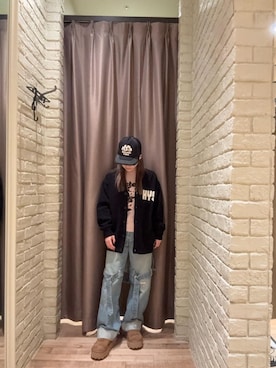 「HYSTERIC GLAMOUR（ヒステリックグラマー）のアイテム」を使った、ヵさん（レディース・155cm）の秋コーディネート