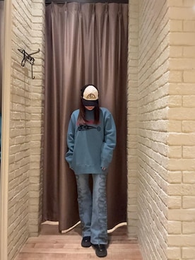 「HYSTERIC GLAMOUR（ヒステリックグラマー）のアイテム」を使った、ヵさん（レディース・155cm）の冬コーディネート