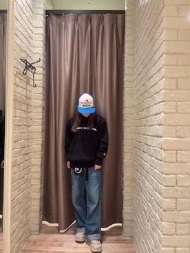 「HYSTERIC GLAMOUR（ヒステリックグラマー）のアイテム」を使った、ヵさん（レディース・155cm）の冬コーディネート