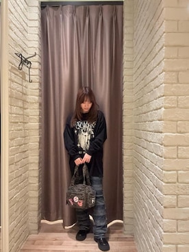 「HYSTERIC GLAMOUR（ヒステリックグラマー）のアイテム」を使った、ヵさん（レディース・155cm）の冬コーディネート