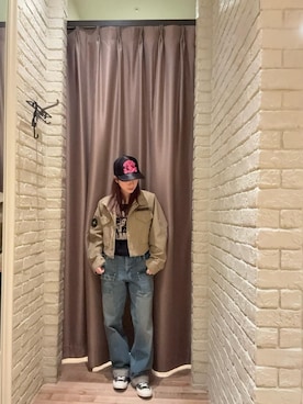 ヵさん(レディース・155cm)の冬コーディネート