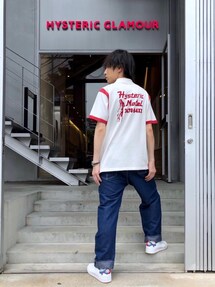 ヒステリックグラマー HYSTERIC MOTEL ポロシャツ HYSTERIC GLAMOUR（ヒステリックグラマー）の「HYSTERIC MOTEL