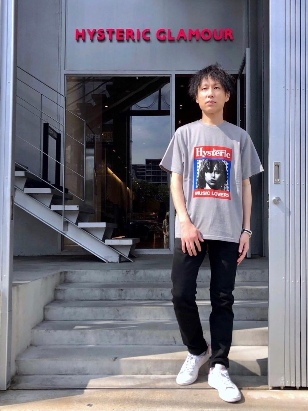 HYSTERIC GLAMOUR HG MUSIC MAGAZINE Tシャツ HYSTERIC GLAMOUR（ヒステリックグラマー）の「HG MUSIC