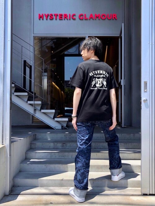 HYSTERIC GLAMOUR名古屋店RYUさんのネックレスを使ったコーディネート 