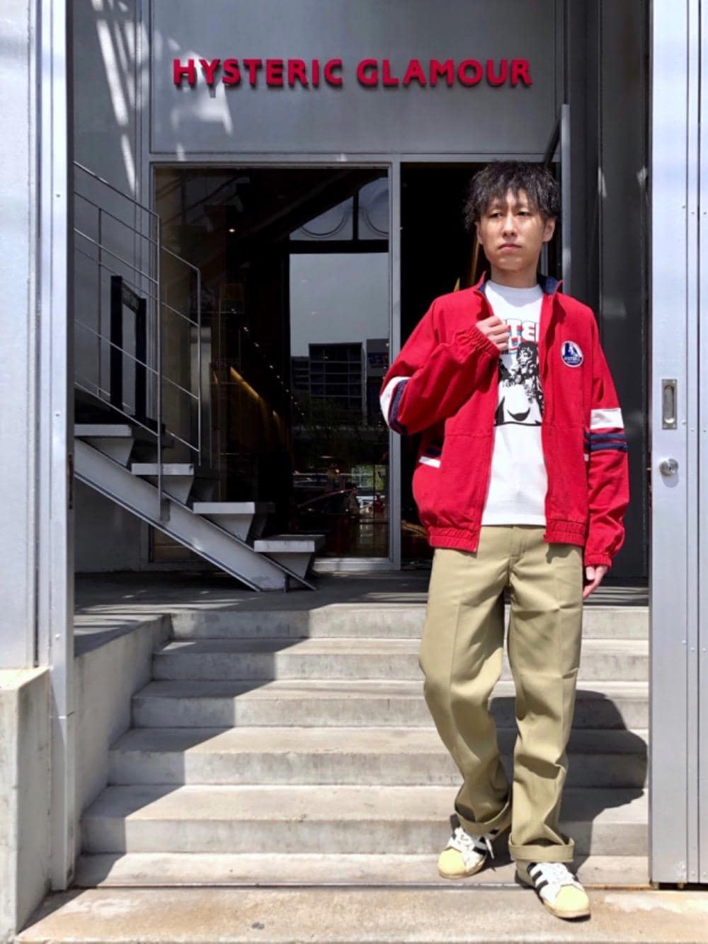 HYSTERIC GLAMOUR（ヒステリックグラマー）の「HG TEAM LOGO トラック