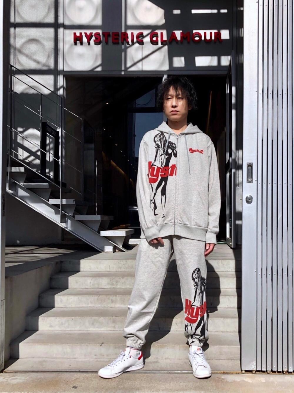 【HYSTERIC GLAMOUR】 used スウェット HYSTERIC GLAMOUR - SOUND EXPERIENCE スウェット / イエロー