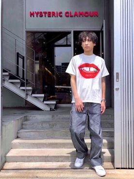 「ペインターパンツ」｜RYUさん（メンズ・172cm）の夏コーディネート