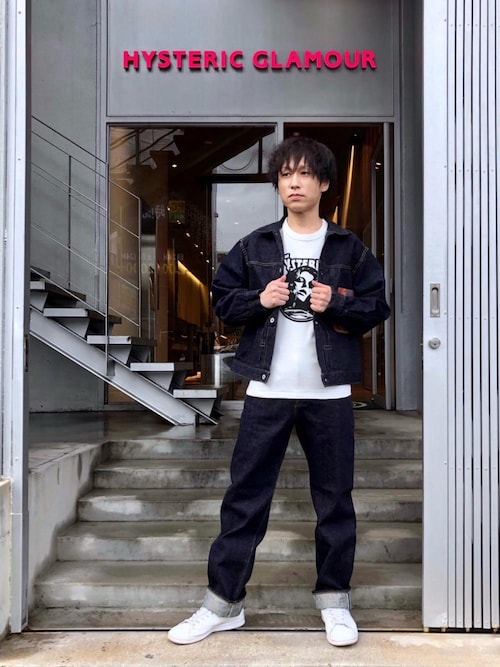 ゼットン　蓄光ゴーガ 1ST TYPE WW2デニムジャケット|HYSTERIC GLAMOUR MEN | HYSTERIC