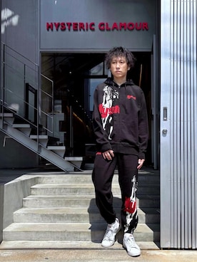 「アイテム（エコバッグ/サブバッグ）」を使った、RYUさん（メンズ・172cm）の秋コーディネート
