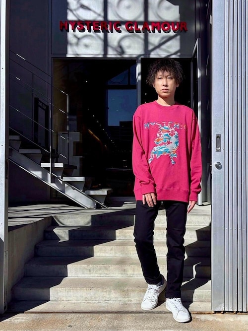 HYSTERIC GLAMOUR トレーナー スウェット WOMAN HEADバック