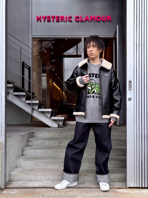 B-3 フライトジャケット（ブルゾン）｜HYSTERIC GLAMOUR（ヒステリック