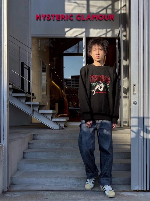 CHILLIN' WEEKEND刺繍 スウェット（スウェット）｜HYSTERIC GLAMOUR