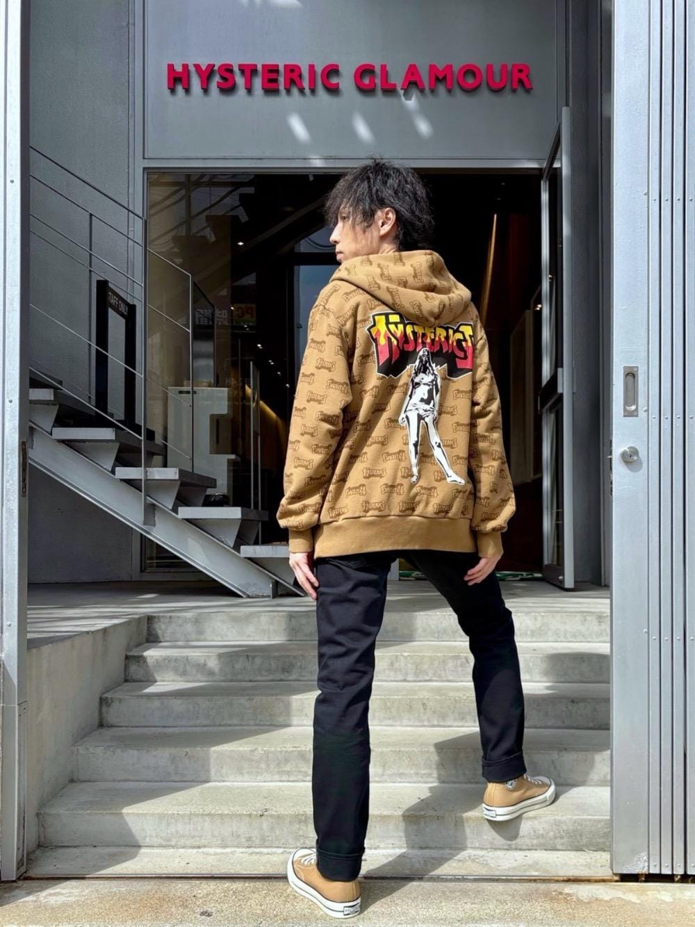 HYSTERIC GLAMOUR（ヒステリックグラマー）の「BAD ASS LOGO柄