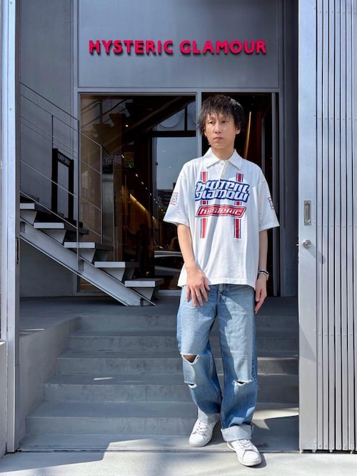 HYSTERIC GLAMOUR（ヒステリックグラマー） ポロシャツ 半袖 HG PIT