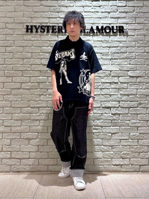 HYSTERIC GLAMOUR（ヒステリックグラマー） ポロシャツ 半袖 METAL