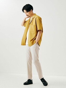 417 officialさん（メンズ・178cm）の春コーディネート