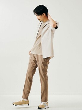 417 officialさん(メンズ・178cm)の春コーディネート