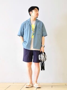 417 officialさん（メンズ・165cm）の春コーディネート